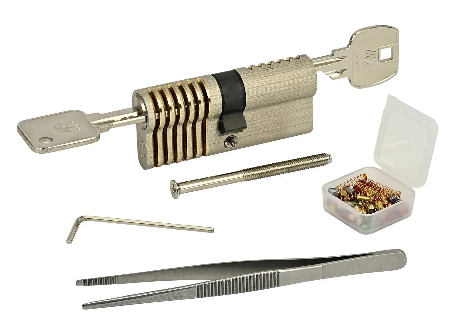 Multipick Cutaway Training Lock Kit (Dimple & Pin Tumbler)