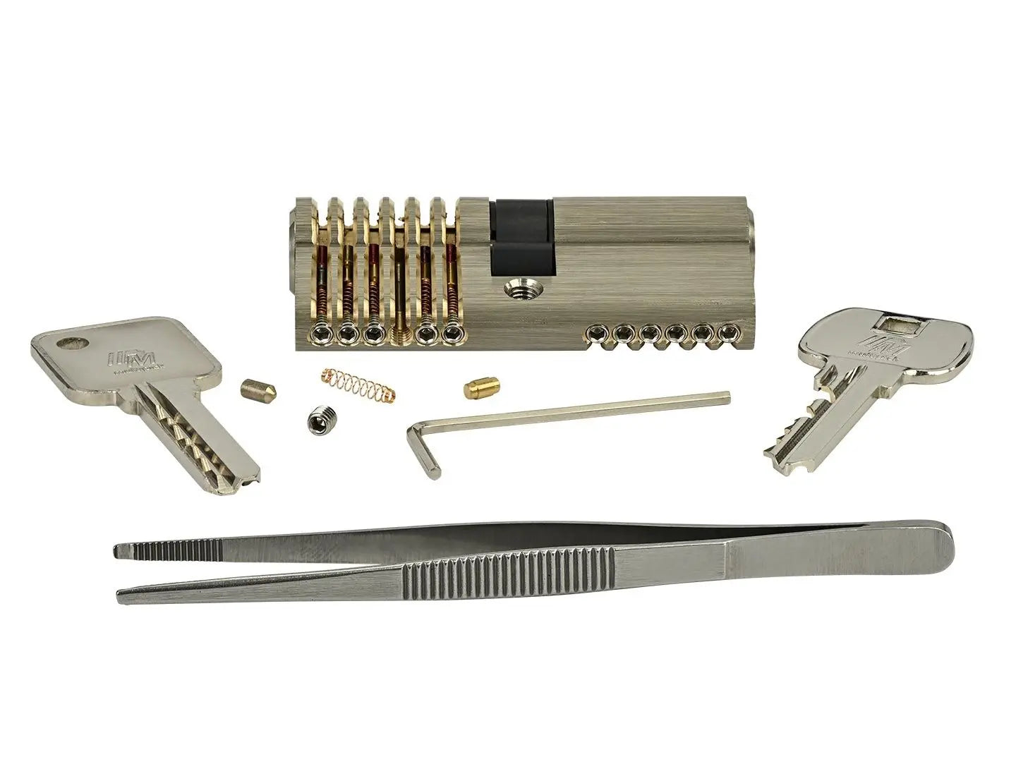 Multipick Cutaway Training Lock Kit (Dimple & Pin Tumbler)