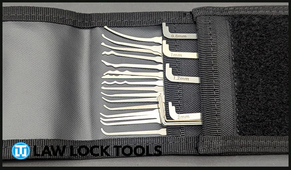 Law Lock Tools Valyrian Euro Set .019"