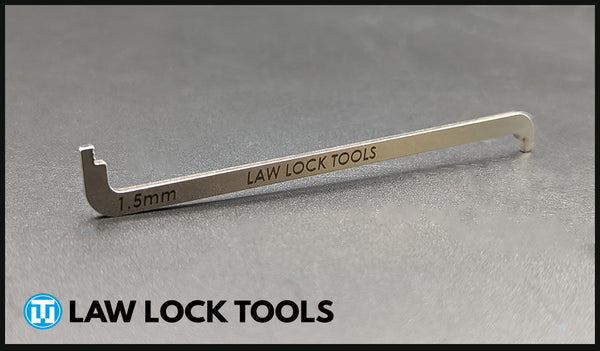 Law Lock Tools 1.5mm Pry Bar