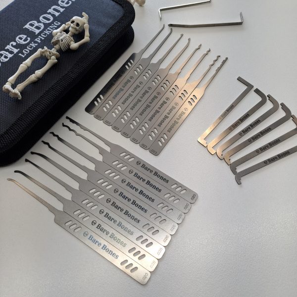 Bare Bones Beginner to Advanced Lock Picking Kit .023" & .020"