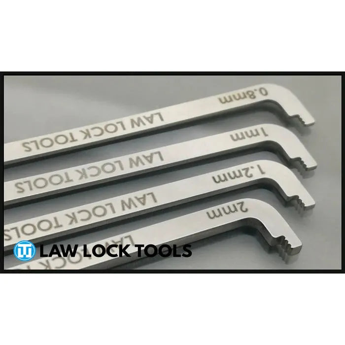 Law Lock Tools Valyrian Euro Set .019"