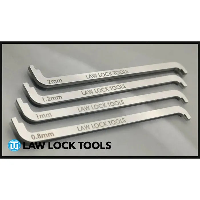 Law Lock Tools Valyrian Euro Set .019"