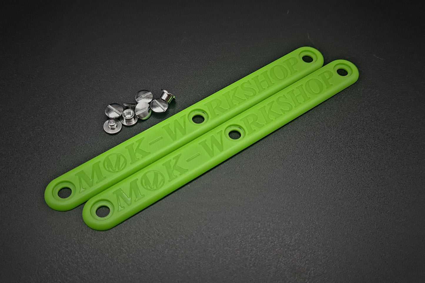 Moki Pick Green Handles with Hardware (1 Pair)