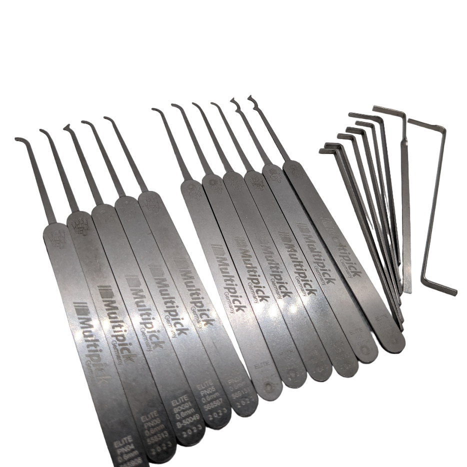 Multipick ELITE Champion 19 pc. Lock Pick Set (ETA 9/30)