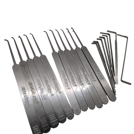 Multipick ELITE Champion 19 pc. Lock Pick Set