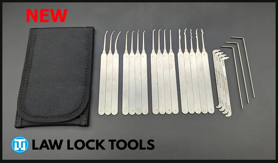 Law Lock Tools Valyrian Euro PRO Set .019"