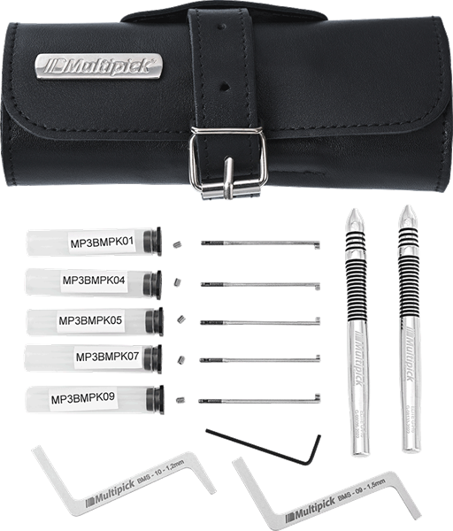 Multipick ELITE G-PRO Dimple Lock Pick Starter Kit