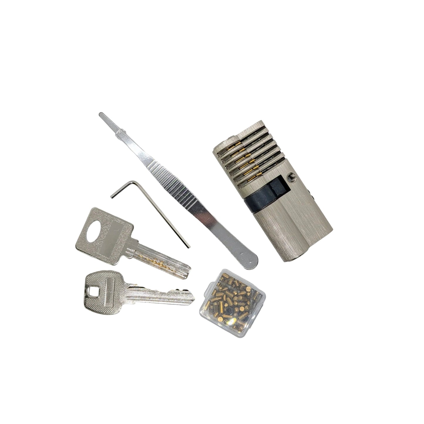 Lockmaster Cutaway Training Lock Kit (Dimple & Pin Tumbler)